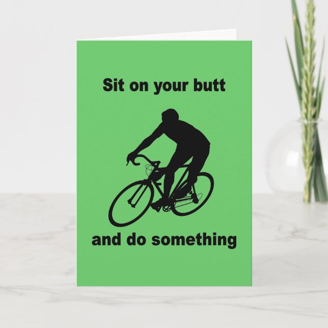 Carte Vélo amusant (Devant)