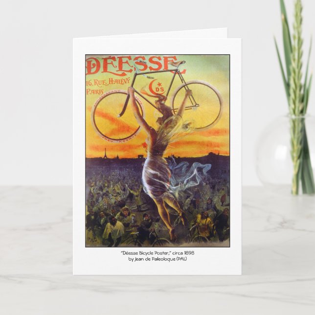 Carte : Vélo-Art Vintage (Devant)