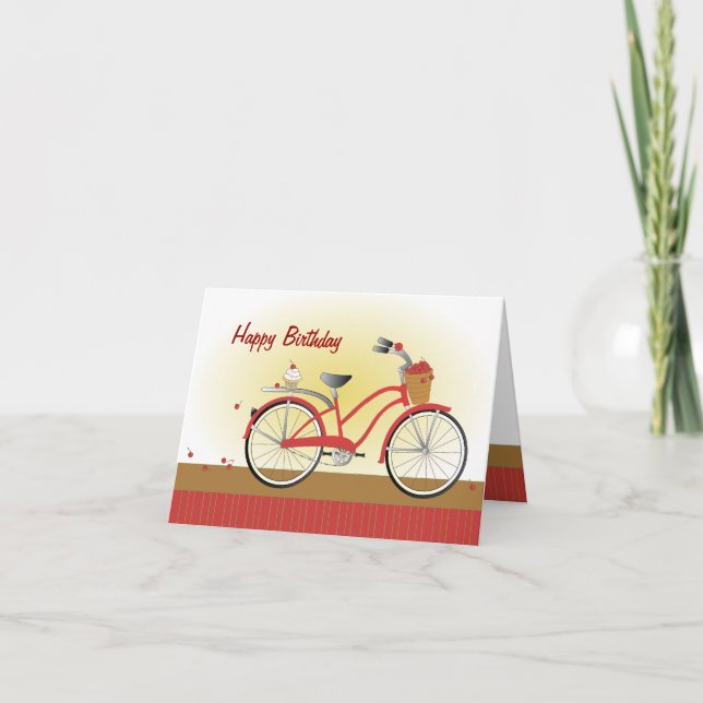 Carte Vélo Cerisier Cheery (Devant)
