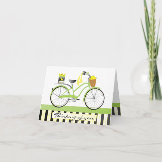 Carte Vélo citron