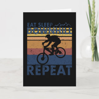 Carte Vélo de descente MTB vélo Roue dire cadeau