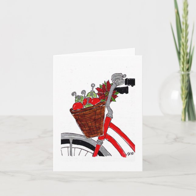Carte Vélo de vacances (Devant)