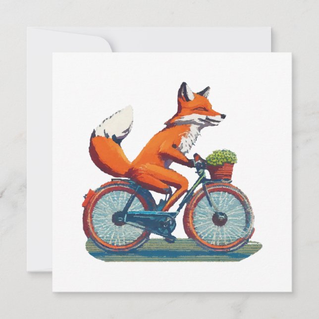 Carte Vélo Fox (Devant)
