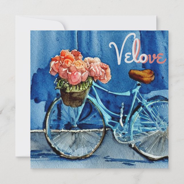 Carte Velo Love Cycling (Devant)