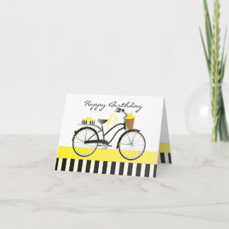 Carte Vélo Polka Dot et Lemons
