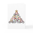 Vélos colorés Cadeaux ornementaux de Noël Arbre