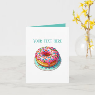 Carte Vendeurs de boulangerie de boutique de beignets mi