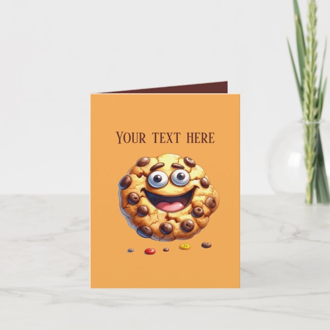 Carte Vendeurs de boulangerie de cookies aux pépites de  (Devant)