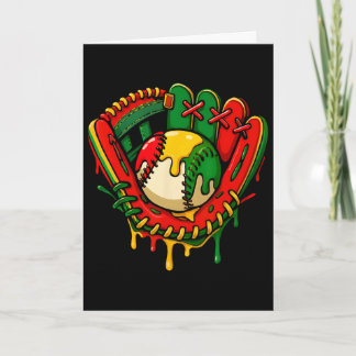 Carte Vendre Drip Juneteenth Black Pride Afro-Américain