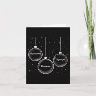 Carte Vendredi Rouge Noël militaire Souvenez-vous de tou