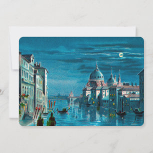 Carte Venise au clair de lune