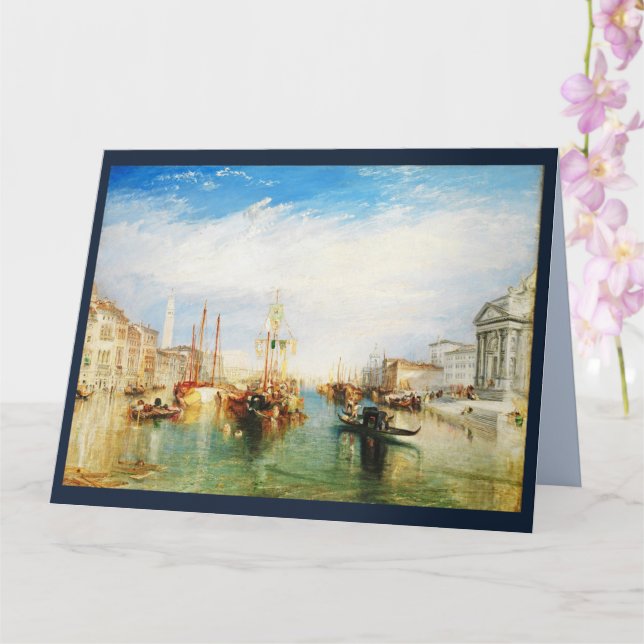 Carte Venise, Porche de Madonna par J. M. W. Turner Car (Orchidée)