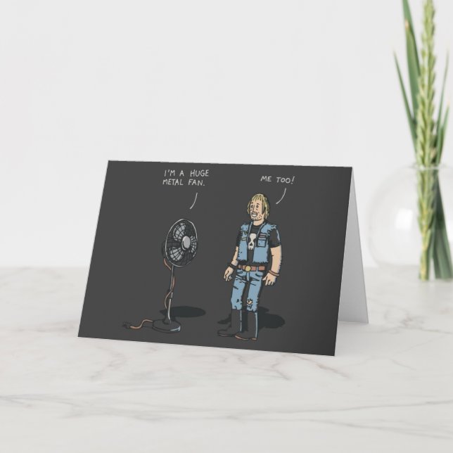 Carte Ventilateur métallique lourd (Devant)