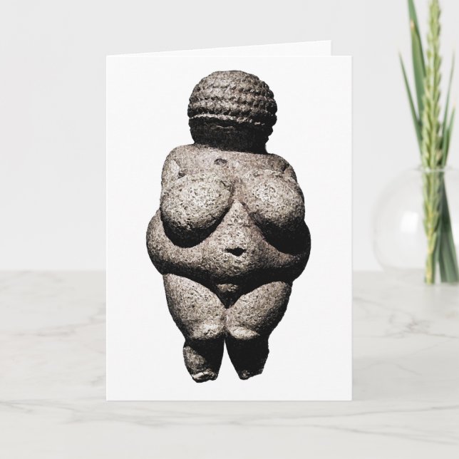 Carte Vénus de Willendorf (Devant)