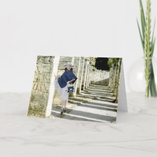 Carte Verdi, pilastres découpés chez Chichen Itza,