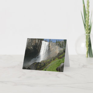 Carte Vernal Falls I dans le parc national de Yosemite
