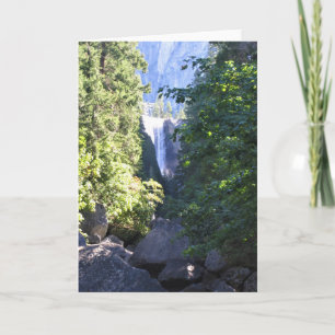 Carte Vernal Falls, Yosemite National Park