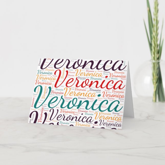 Carte Veronica (Devant)
