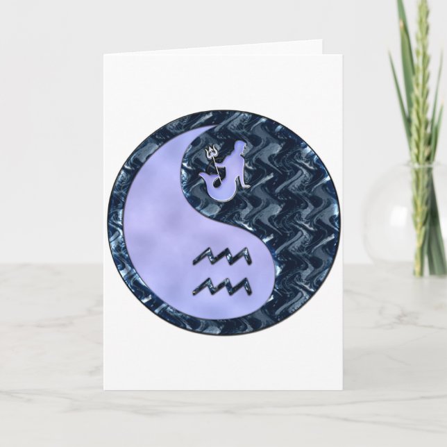 Carte Verseau Yin Yang (Devant)