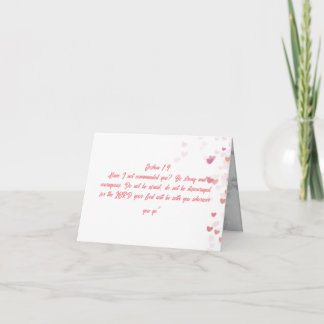 Carte Verset biblique