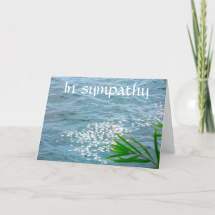 Carte Verset Condolence