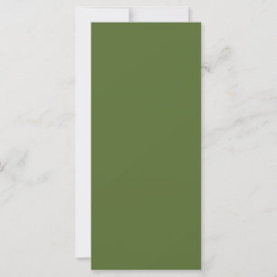 Carte Vert olive foncé vierge Manu
