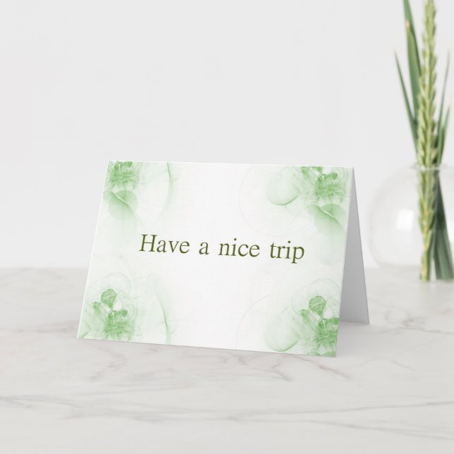 Carte verte (Devant)