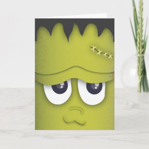 Carte verte de Spooky Cute