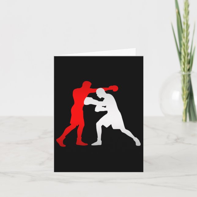 Carte Vêtements de boxe - Boxe (Devant)