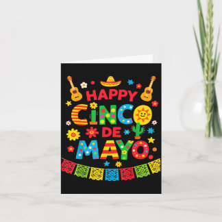 Carte Vêtements joyeux cinq de mayo hommes femmes enfant