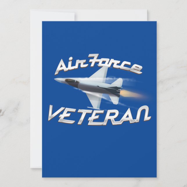 Carte Vétéran de la Force aérienne (Devant)