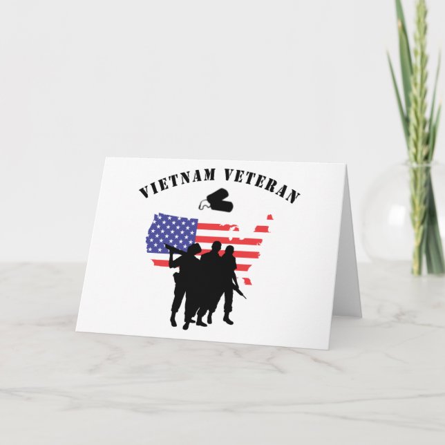 Carte Vétéran du Vietnam (Devant)