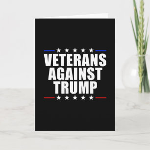 Carte Vétérans contre Trump Anti-trump Vétérans contre