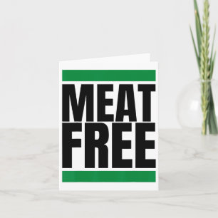 Carte Viande libre Vegan Bodybuilding Vegan Strand Edge