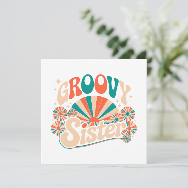 Carte Vibes de Soeurs super Boho (Debout devant)