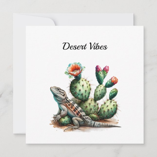 Carte Vibes du désert (Devant)