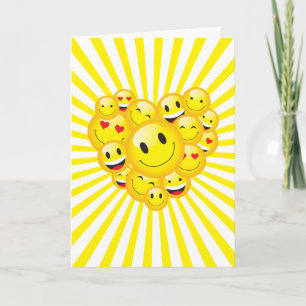 Carte Vibes Jaunes Jaunes Jaunes Positives