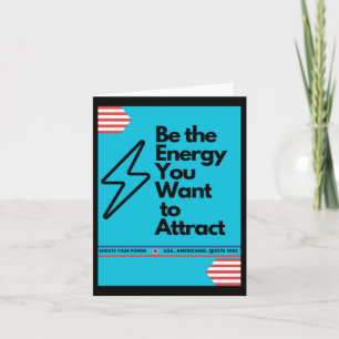 Carte Vibes Positives Soit L'Énergie Que Vous Voulez Att
