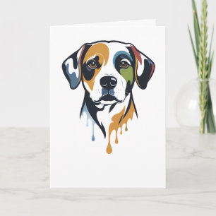 Carte Vibrant Lab Pop Art