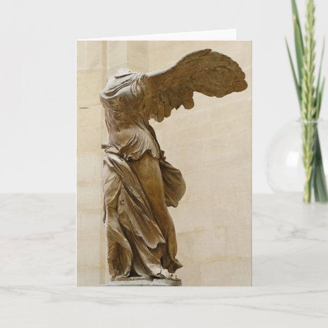 Carte Victoire à ailes de Samothrace (Devant)