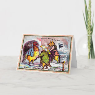 Carte Victorian Beak Holiday
