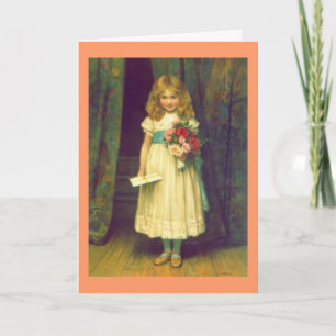 Carte Victorian Happy Birthday card