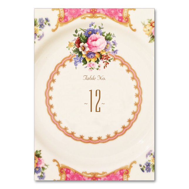 Carte Victorian High Tea Garden Table Party (Par défaut)