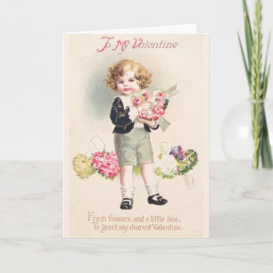 Carte Victorian Valentine's Day