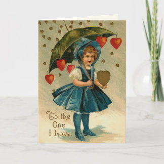 Carte Victorian Valentine's Day