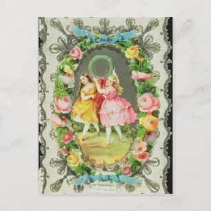 Carte victorienne de Valentine