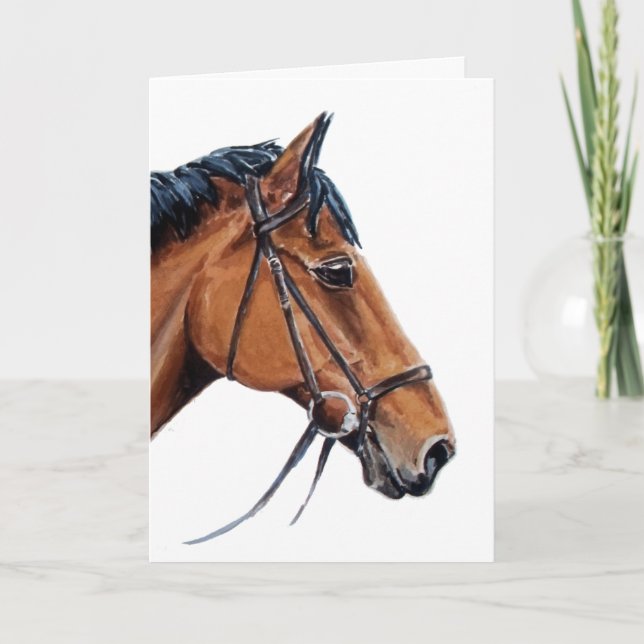 Carte Vide Bay Horse (Devant)