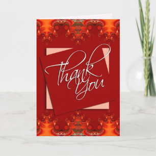 Carte vide Merci fractale