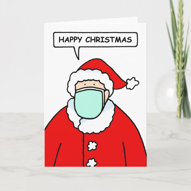 Carte Vidéo 19 Joyeux Noël Père Noël (Devant)
