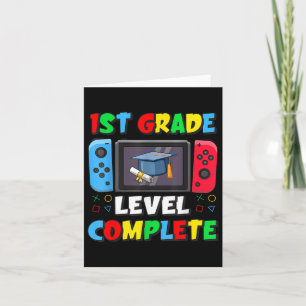 Carte Vidéo du dernier jour d'école niveau 1ère année te